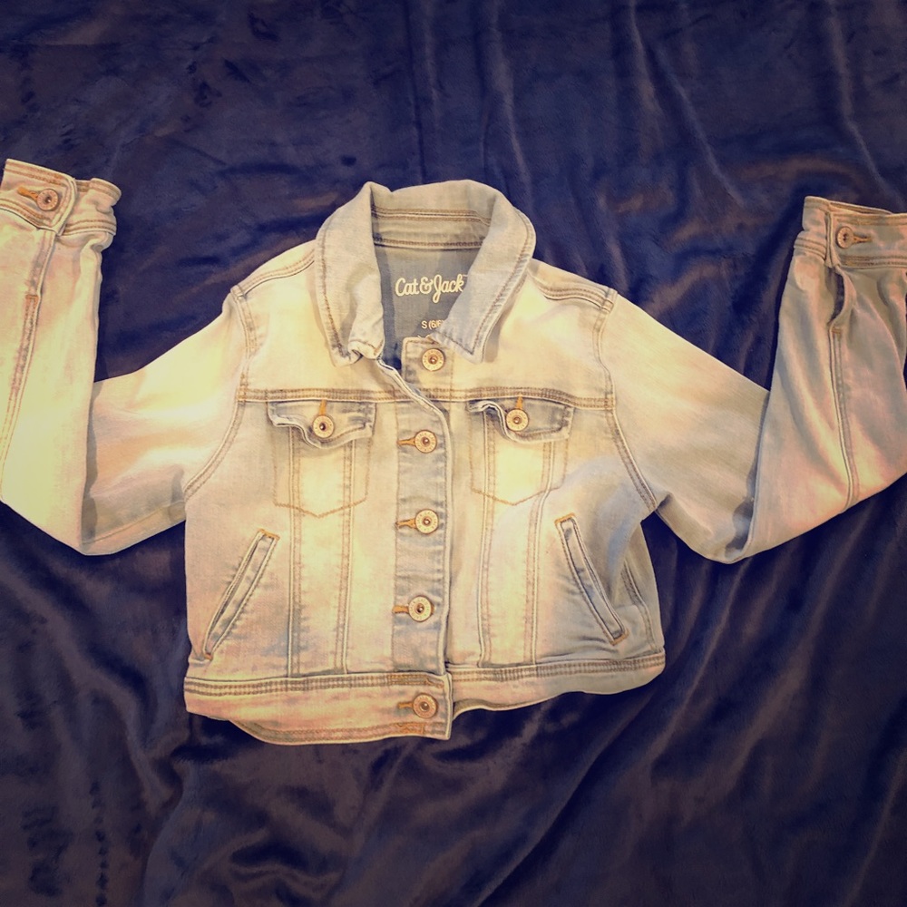 Cat and Jack jean jacket